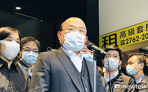 「小明」曾因疫情難入境 蘇揆:要有相關作為保護國人安全