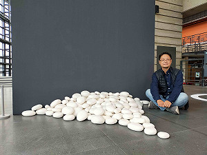 鶯歌陶博館展出陳加峯用陶藝寫下與大自然的交換日記