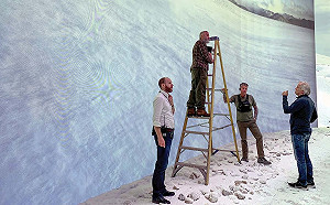 傳統綠幕掰掰！Sony高畫質LED螢幕打造逼真電影場景