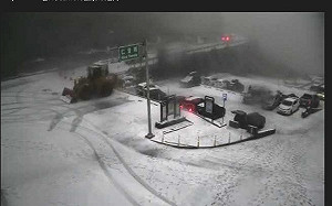 全台急凍！合歡山凌晨降「2021初雪」台14甲線鋪白毯 追雪族嗨爆