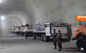 (影) 就是要惹惱美國 伊朗軍方高調舉行導彈基地揭幕儀式