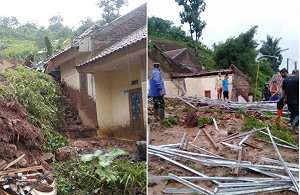 印尼災禍連連 墜機後又發生走山 11人死亡、18人受傷