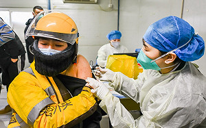 外送員成防疫重點 北京8萬名快遞、外賣人員明天前完成疫苗接種