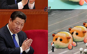 《天竺鼠車車》整列停在天安門?  網憂:恐步上「小熊維尼乳滑」後塵