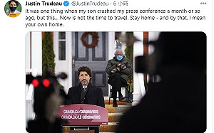 桑德斯路人阿伯迷因太紅 加國總理借用宣傳防疫