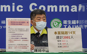 武漢肺炎》被批部桃防疫失守  陳時中：被射箭不會有怨言！