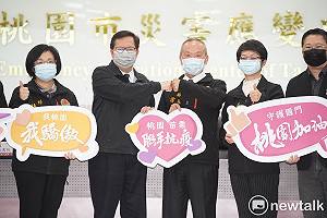 撇禁桃令 金門苗栗2縣長親送物資挺桃園