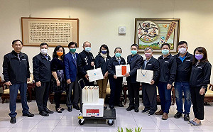 春安兼防疫  小英之友會慰問嘉義市員警辛勞