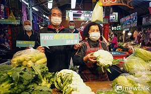 桃市南門市場人潮回流少 攤商：擔心影響過年