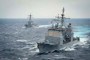 共機日前擾台通聯被截曝光 英媒： 模擬攻擊美航艦