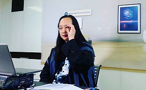 唐鳳接受英國天空新聞網連線 分享台灣科技防疫