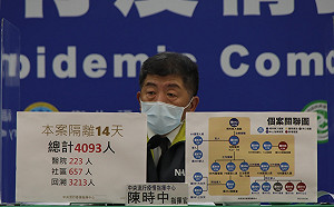 武漢肺炎》部桃擴大匡列4093人！陳時中：2天已採檢837人
