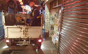 新冠確診908案例足跡曾至   新北加強九份老街消毒