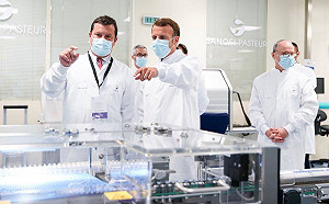 馬克宏狠批中國疫苗不透明 反而可能催生變種病毒