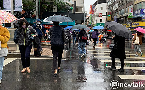 鋒面、雷陣雨夾擊小年夜!全台降雨熱區一圖看
