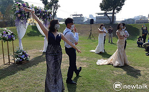 紫藤花下的浪漫  阿里山管理處推「星光下的婚禮」