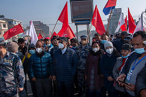 尼泊爾政爭 反總理派爭取印度中國支持