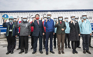 蔡英文慰勉新竹緊急海淡機組：有政府會做事 鄉親企業安心