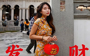 正職幼兒園老師！網美「軟軟」旗袍上身像「貴婦」