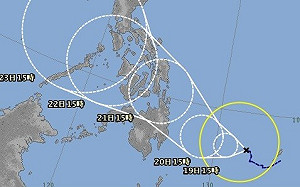 今年首颱「杜鵑」下午生成!氣象局:直撲菲律賓南部群島