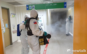 部桃明重啟營運  33化兵群今下午再次大消毒