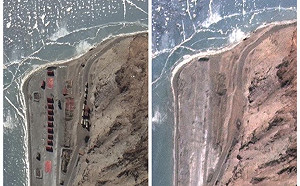 邊境衝突中國認輸了? 衛星照顯示中國自班公湖撤兵