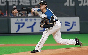 MLB/期待跟大谷對決!有原航平進牛棚練投