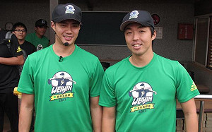 MLB／陳偉殷模擬實戰 「師父」吉見一起來打氣