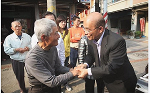 蘇貞昌悼念崑濱伯:他是「台灣好米」的代表