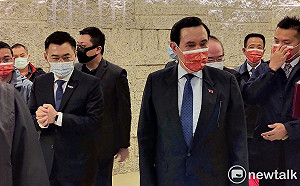 馬出席二二八紀念活動挨轟  江啟臣發聲挺：2005年馬已代表國民黨道歉