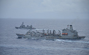 美軍驅逐艦通過台灣海峽 解放軍：部隊保持高度戒備 應對威脅挑釁