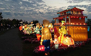 元宵節首度亮相！台灣燈會2燈區在台南北門展出至3/7