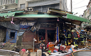中和景安路清晨公寓火警 14人送醫
