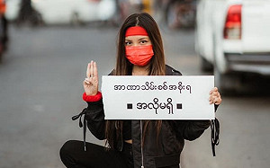 緬甸軍殺紅眼 19歲華裔少女中彈爆頭亡掛遺言牌器捐