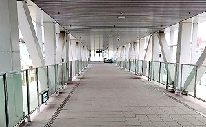 中捷暫時通不了  九德、烏日站天橋先開放