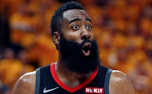 NBA/重修舊好?哈登和昔日戰友擁抱 感謝火箭退休球衣