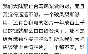 韭菜瘋飆「封殺鳳梨事小接著封殺台積電」  網樂翻:不愧是高素質小粉紅