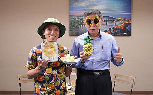 批中國傷害兩岸關係  柯P合體鳳梨王子籲:等盛產期再多買些