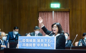 自詡「安室王美惠」  王美惠立院砲轟中國無恥