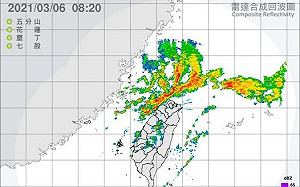 流雲系移入! 苗栗以北沿海地區慎防瞬間大雨.雷擊