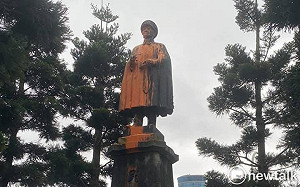 獨家》不滿銅像被「分屍」 統派動員：誰鋸「蔣公」的頭、我們就鋸誰的頭？