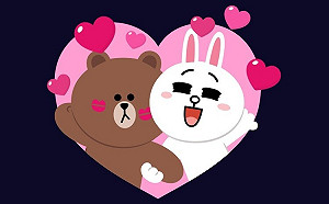 LINE上歡度白色情人節!三組關鍵字召喚兔兔熊大幫你告白