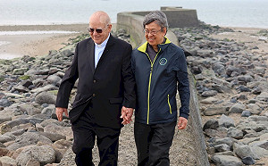 陳建仁拍片懇求伸援!澎湖惠民醫院重建尚缺4.5億元 長照醫療環境嚴峻