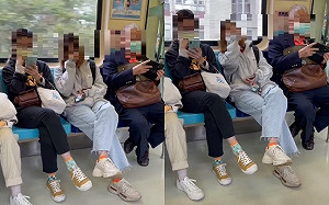 阿北出事了!老伯北捷忘情看成人影片 耳機沒插好嬌喘聲響徹車廂