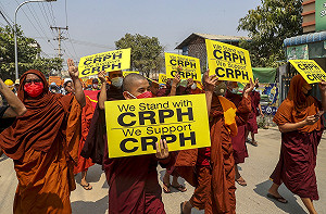 緬甸國家僧侶委員會也不挺 呼籲軍政府停止暴力鎮壓