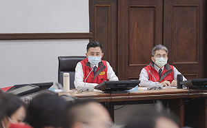 竹市首度召開旱災應變中心會議 林智堅宣布成立節水宣導大隊