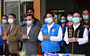 寶二水庫蓄水率跌破一成  新竹宮廟舉行祈雨儀式