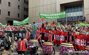 環狀線新北五工路Y19A站爭議 新北產業園區業者赴北市府抗爭