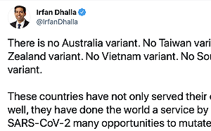 加國醫學教授盛讚台灣等國:不給病毒變異機會 優良防疫造福全球