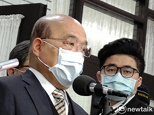 率先打疫苗一天後「好好的」 蘇貞昌:大家放心打